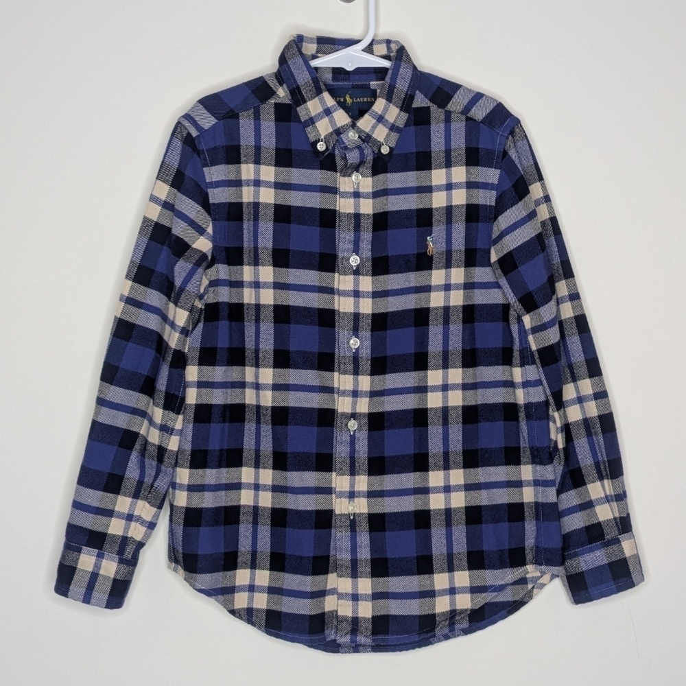 Ralph Lauren Flannel Button Down Shirt 7